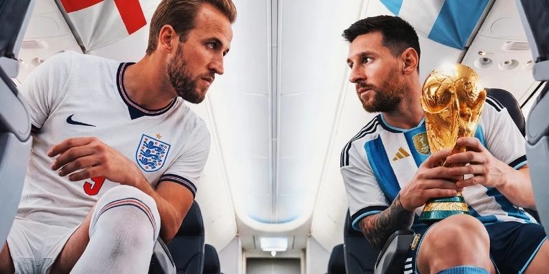 Anh vs Argentina đều đang chơi ấn tượng